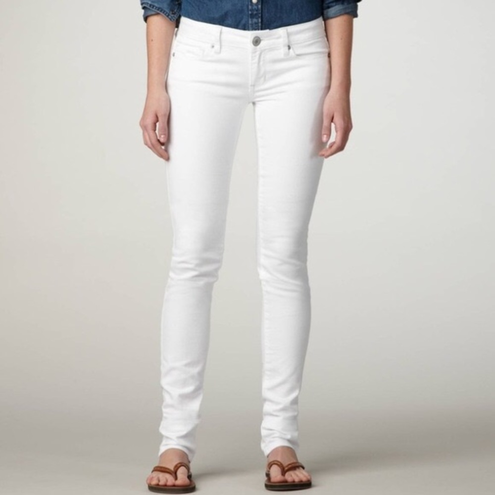 American Eagle White Skinnys